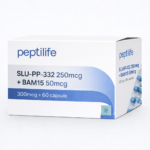 SLU-PP-332 + BAM15 | 300 mcg x 60 cápsulas